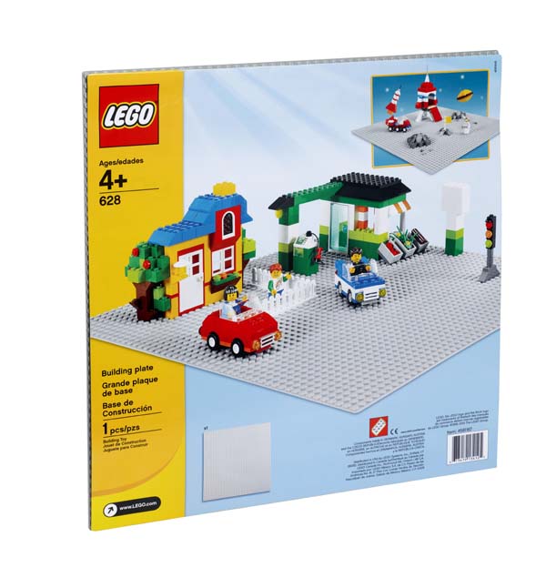 Lego 628 브릭앤모어, 대형회색조립판 (Hit:3752)